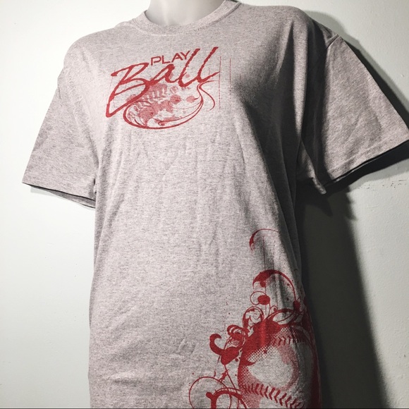 Baseball Tshirt Womens Play Ball World Series - Picture 3 of 8